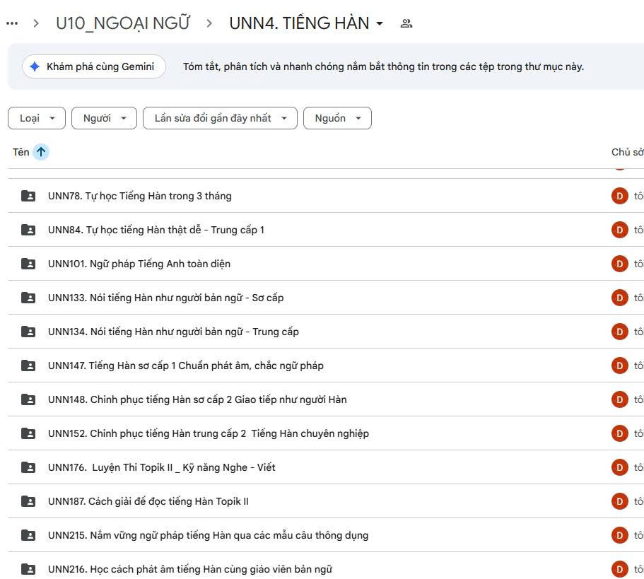 Khóa học 24